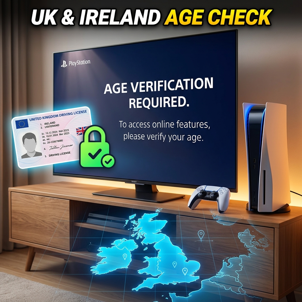 PlayStation age verification checks