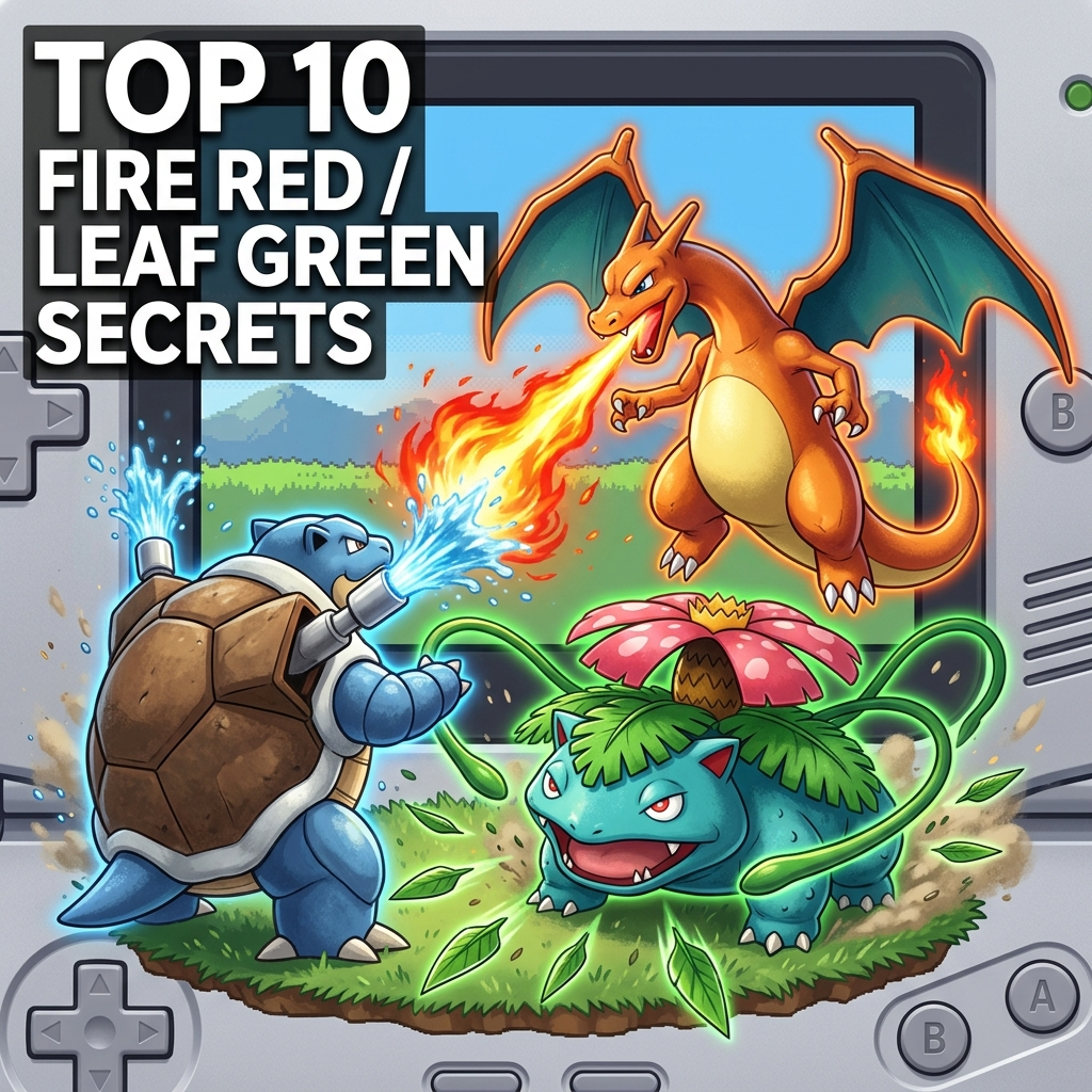 Pokémon FireRed And LeafGreen