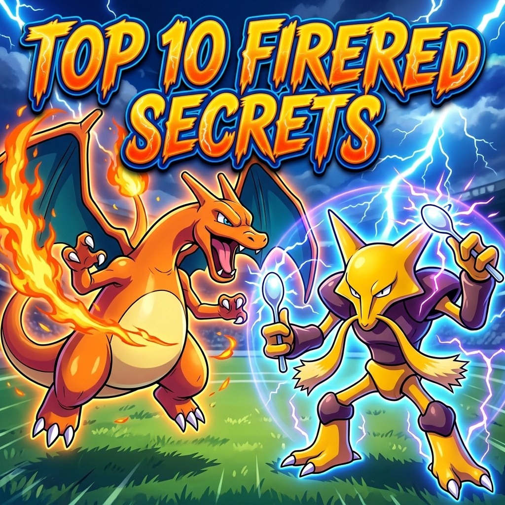 Pokémon FireRed Secrets