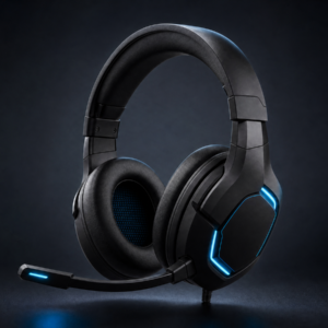 Wireless gaming headset for PC and console gaming setup
