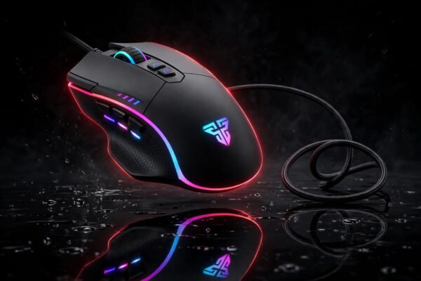 FANTECH X17 wired RGB gaming mouse – hero shot