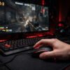 FANTECH X17 gaming mouse in hand during gameplay