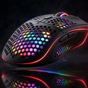 Machenike M8 wireless RGB gaming mouse – hero shot