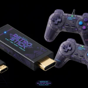 Retro Game Stick Wireless with two controllers