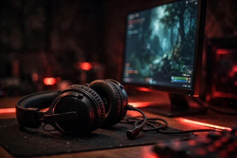 G331 Stereo Gaming Headset with flexible boom microphone