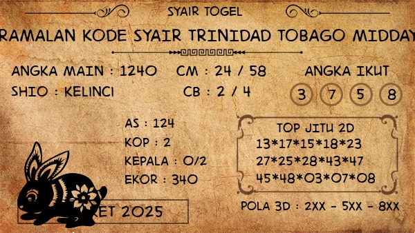 Prediksi Trinidad Tobago Midday